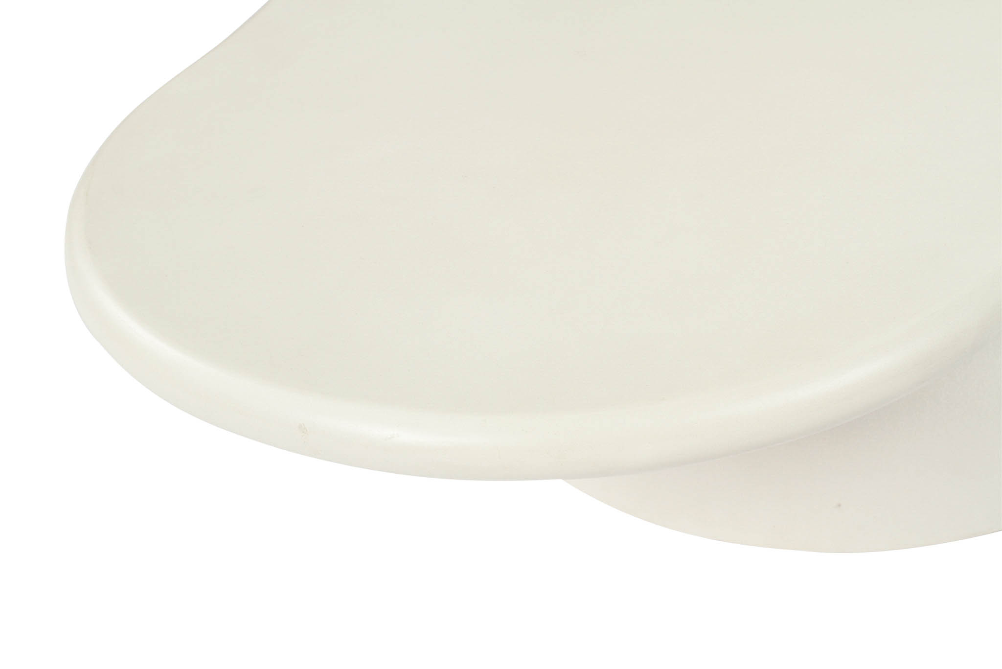 Lorenzo Organic Coffee Table - 100cm (Clover) - Ivory - Image 5