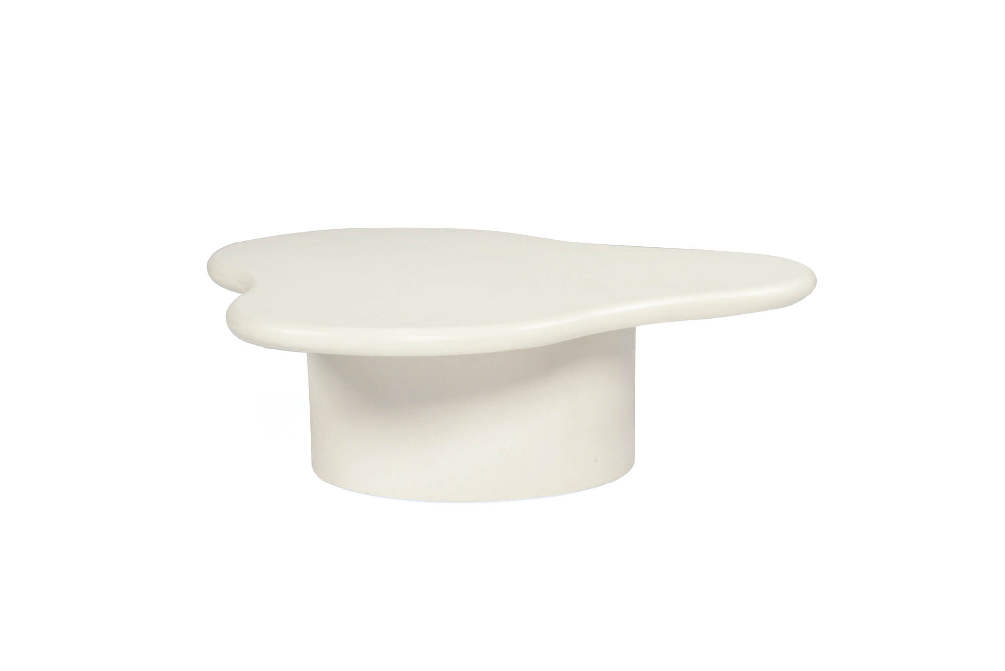 Lorenzo Organic Coffee Table - 100cm (Clover) - Ivory - Image 9