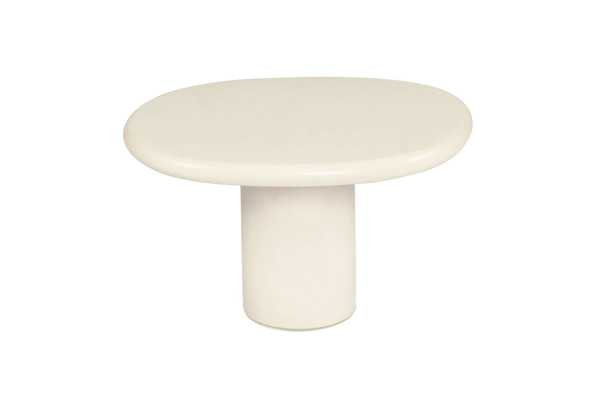 Lorenzo Organic Side Table - 60cm (Low) - Latte - Image 3