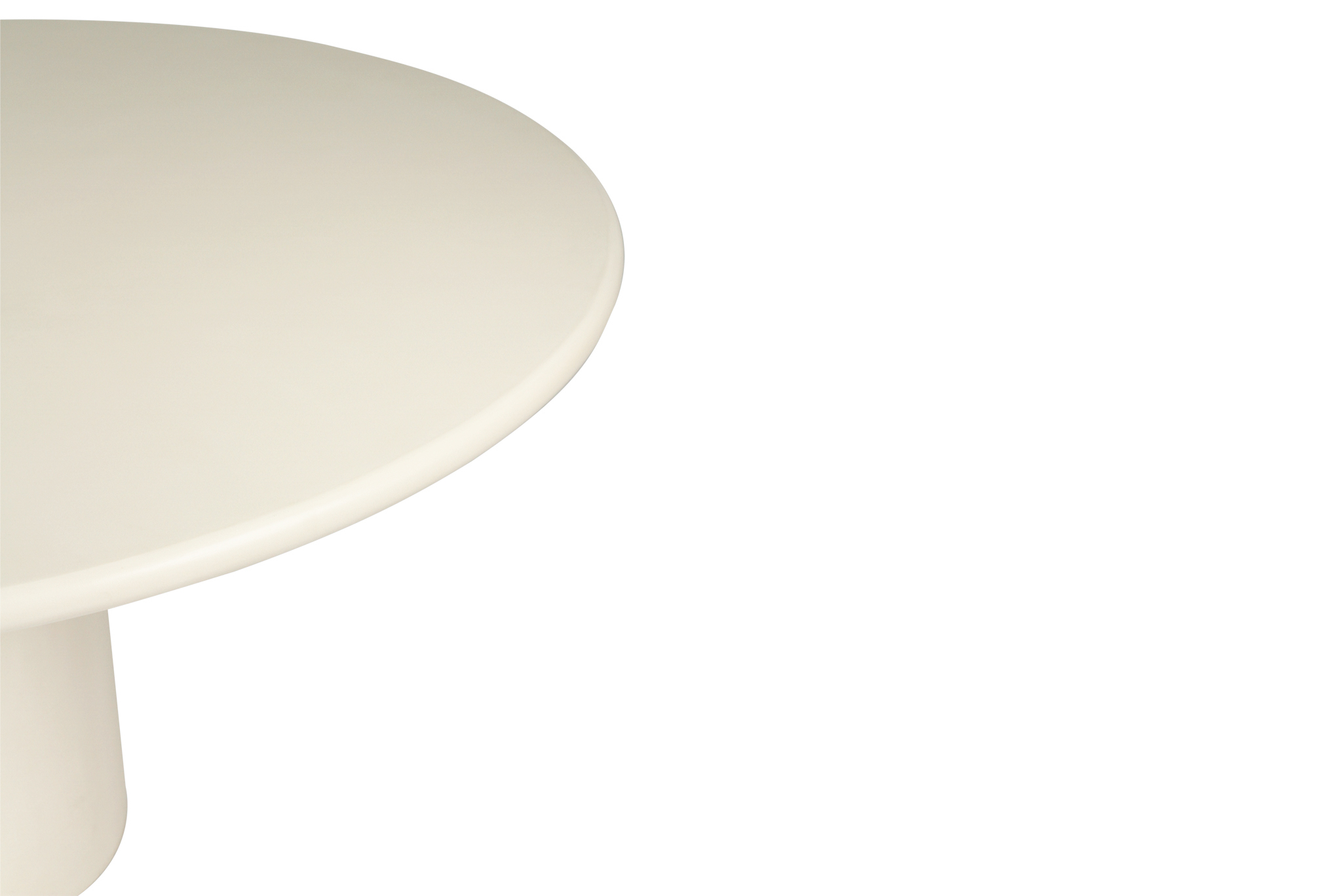 Lorenzo Round Dining Table - 160cm - Latte - Image 6