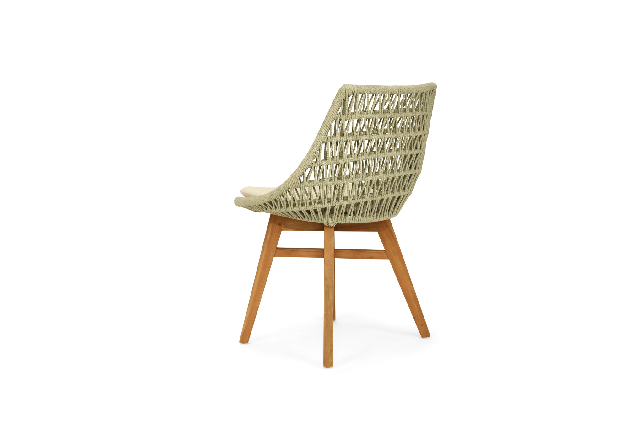 Oceanic Outdoor Dining Chair - Sage Green - Image 6