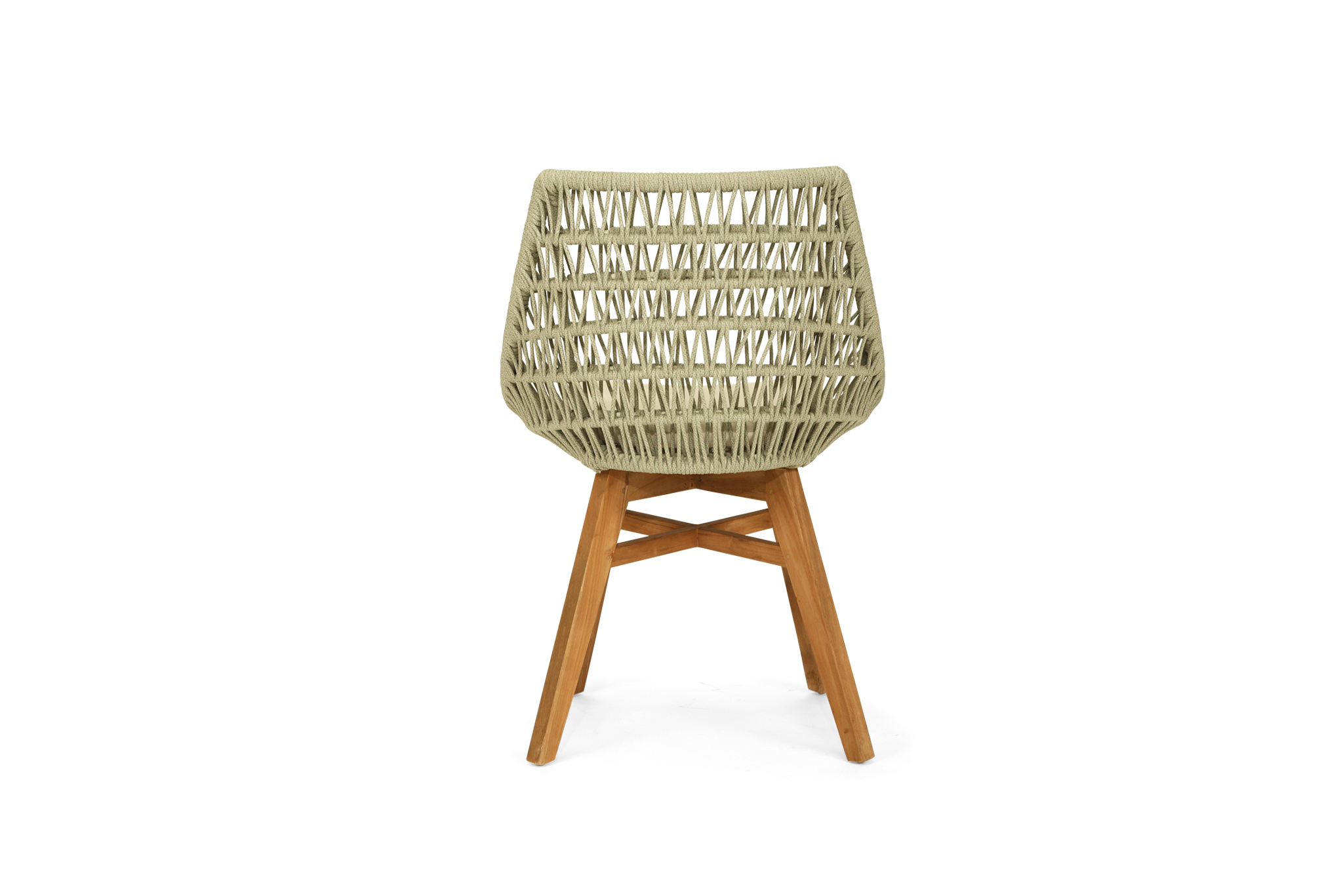 Oceanic Outdoor Dining Chair - Sage Green - Image 7