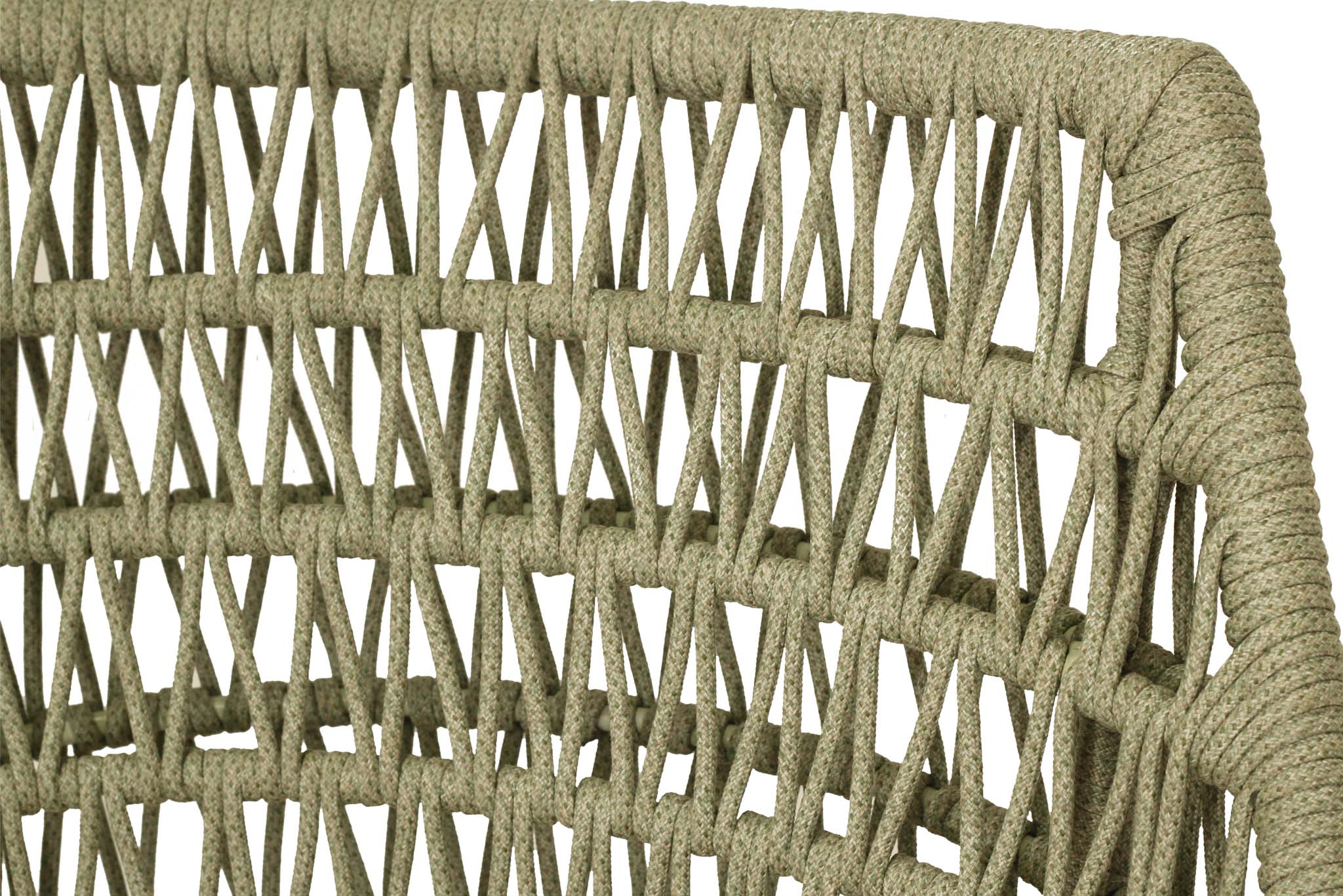 Oceanic Outdoor Dining Chair - Sage Green - Image 9