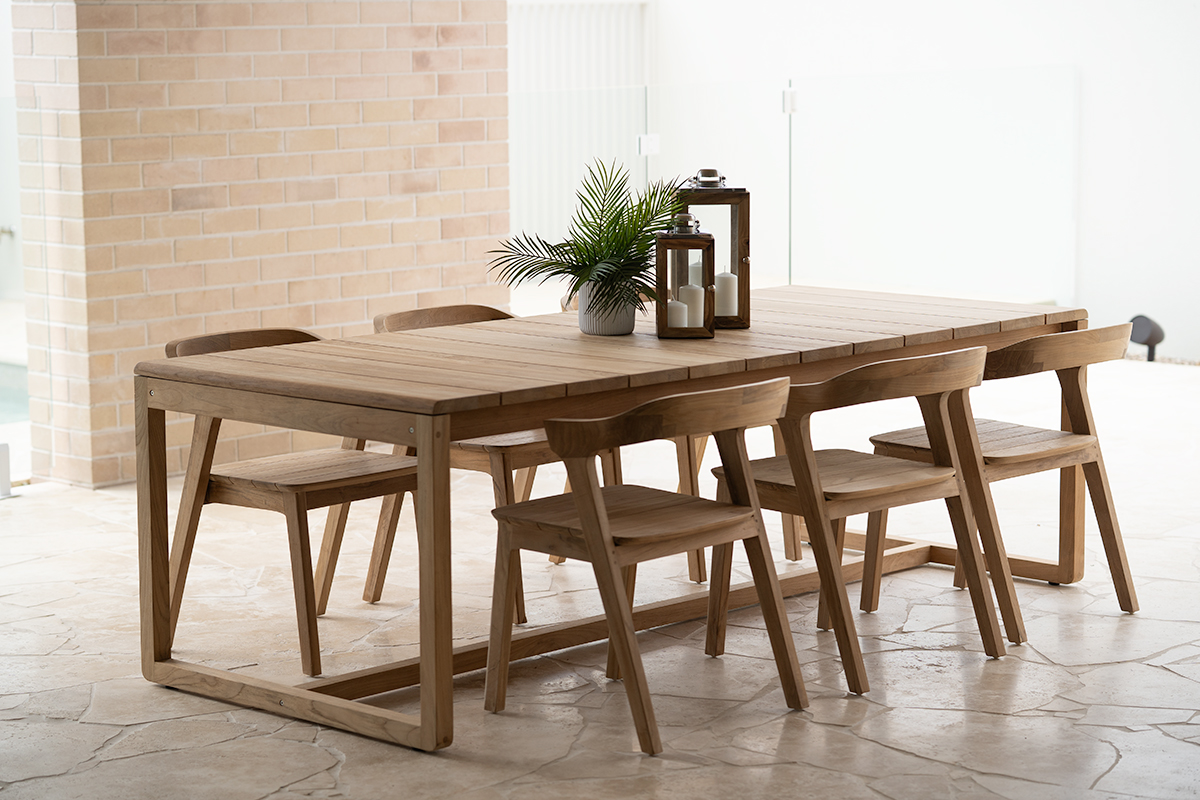 Santiago Outdoor Extension Dining Table - 2.4m-3m - Image 2