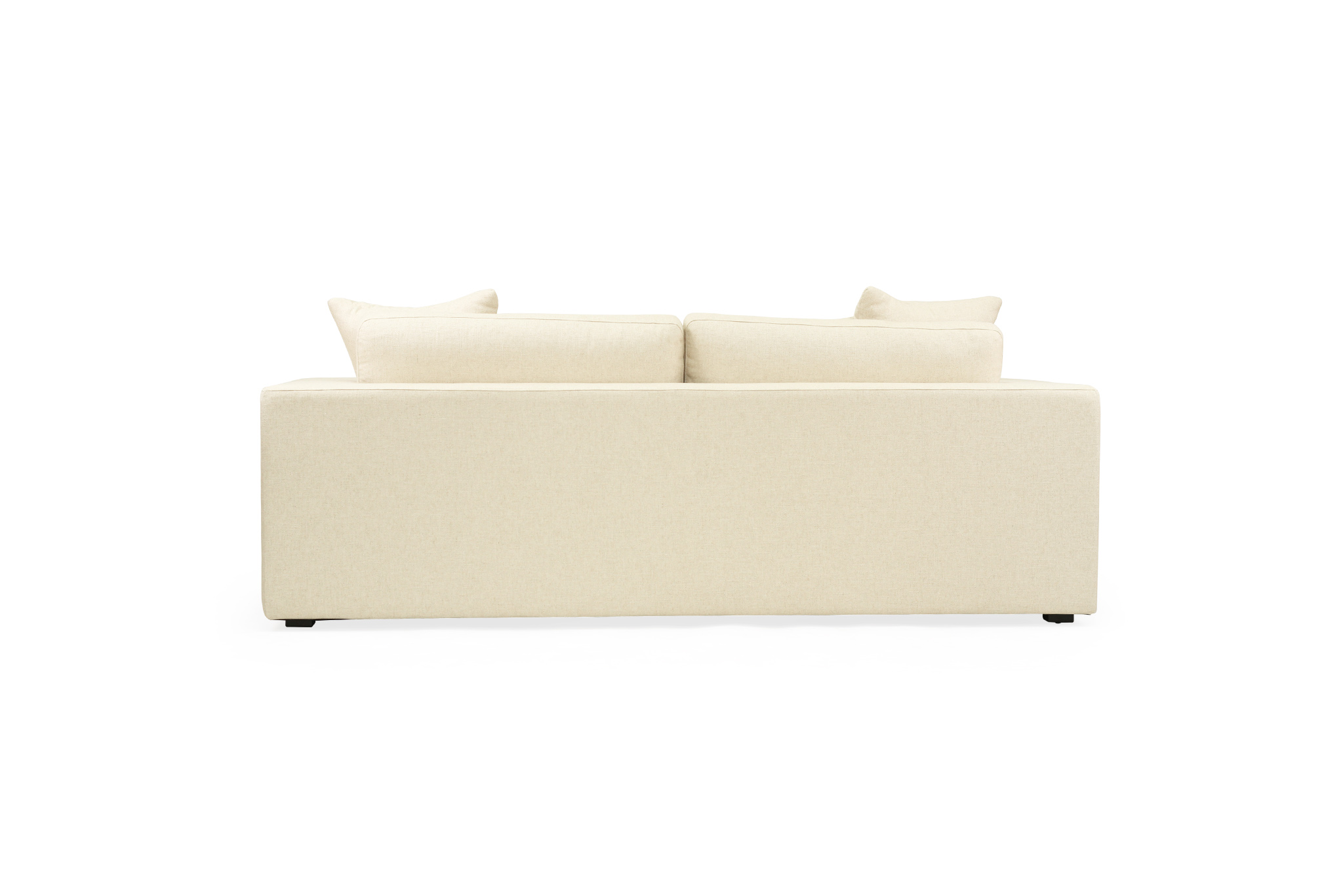 Ziggie 3 Seater Sofa - Linen Blend - Image 6